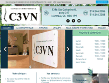 Tablet Screenshot of c3vn.ca